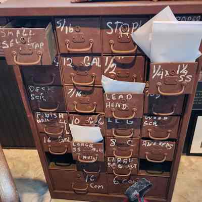 Storage Cabinet with Drawers
