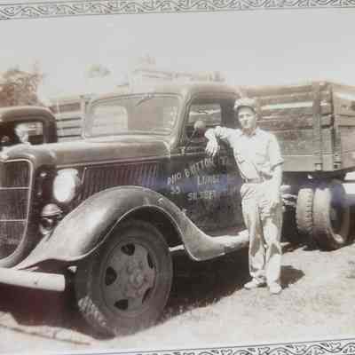 Photo of Britton-Cravens Lumber Truck & Driver