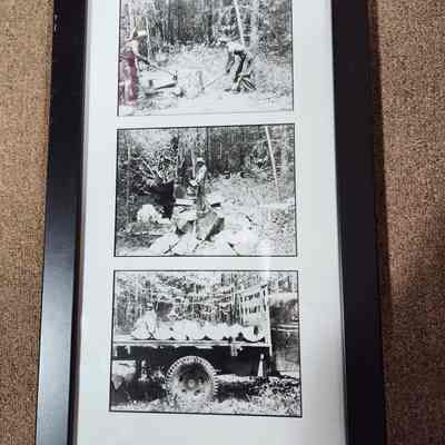 Photo of Men Chopping Wood