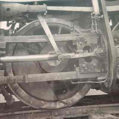 Photo of Train Wheel on Track