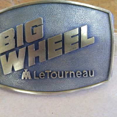 Belt Buckle - Big Wheel