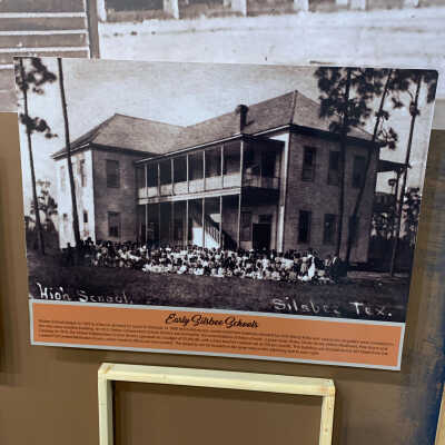Early Silsbee Schools Poster