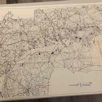 Toledo Bend Map of Clearing Areas Revised Plan