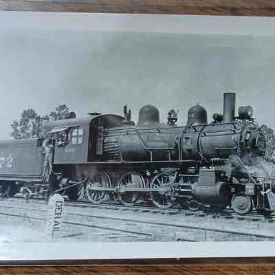 Photo of Kirby Train 72 in Silsbee TX dated June 15, 1938