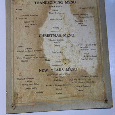 Menus
