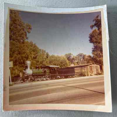 Photo of Old Steam Engine by W C Roy