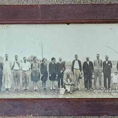 Photo of Kirby Lumber Mill Department Heads Bessmay, Texas