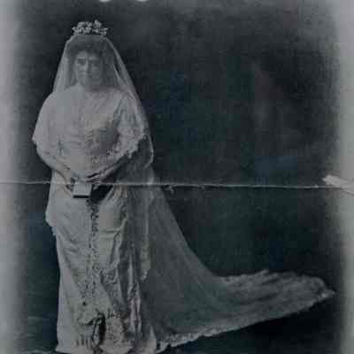 Wedding Photos of Bessie Mae Kirby Stewart