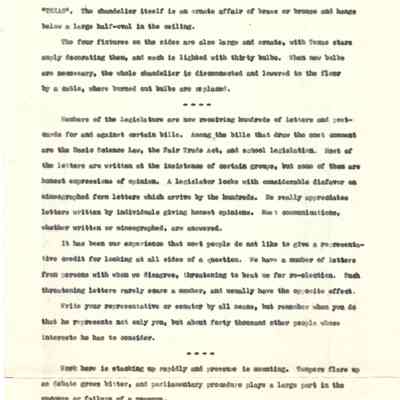 News Article - "Read About Austin" David Read February 25, 1947