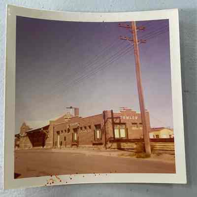Photo of Train Depot at Fowler by W C Roy