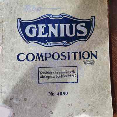Composition Book - Baptist Ladies Aid Society 1916