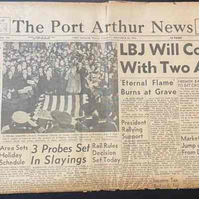 Port Arthur News LBJ