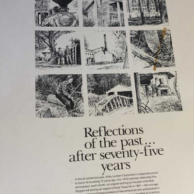 Reflections of the past...after seventy-five years
