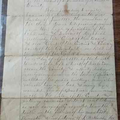 Memorial on the death of R. Weathersby by ZP.Jones, President