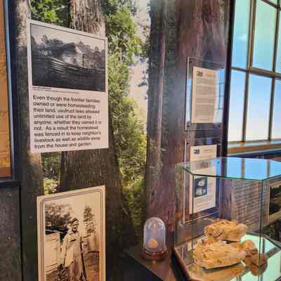 Early Settlement Wall Display