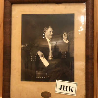Framed photo: John Henry Kirby
