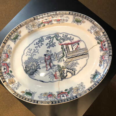 Oriental platter