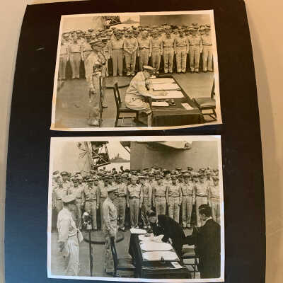 Paper Copies of Military Signings