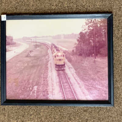 Photograph of a Passenger Train