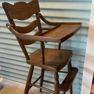 Wooden High Chair