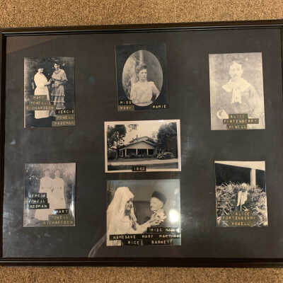 Framed Photographs of Powell Women