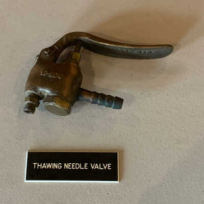 Thawing Needle Valve