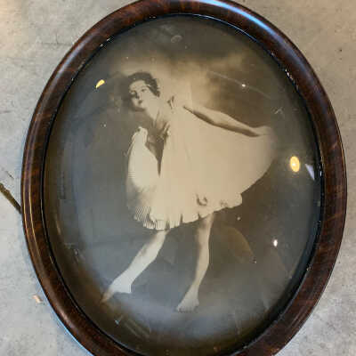 Antique Oval Frame of a Young Girl