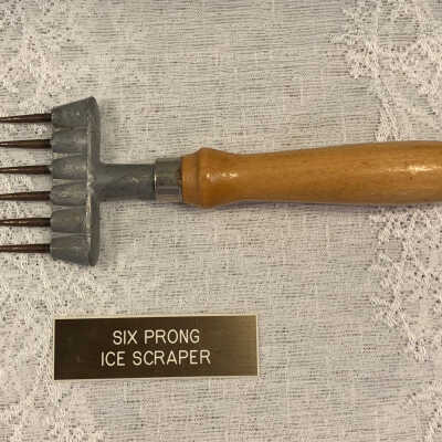 Six Pronged Ice Scraper