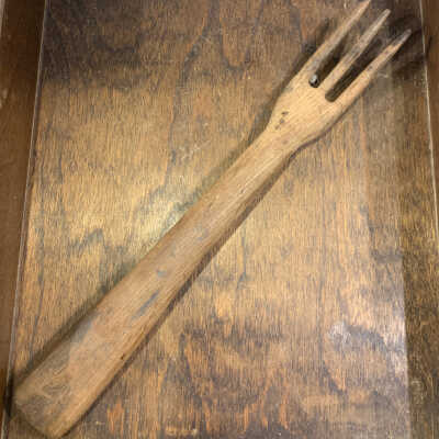 Wooden Salad Fork