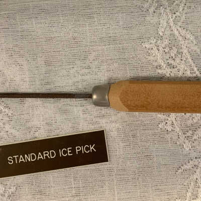 Standard Ice Pick Wooden Handle