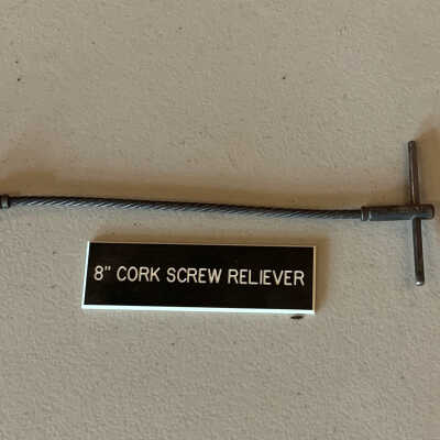 Cork Screw Reliever