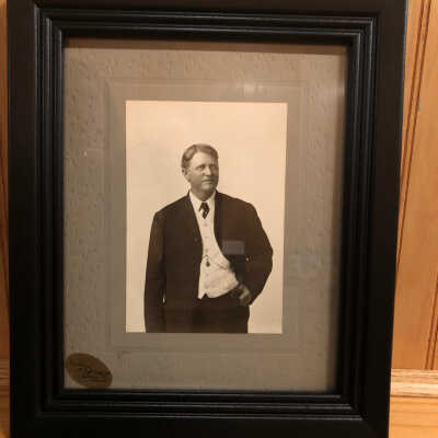 Framed photo: John Henry Kirby
