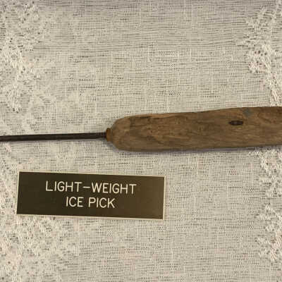 Light Weight Ice Pick wooden handle