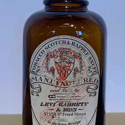 Levi Garrett Snuff Bottle