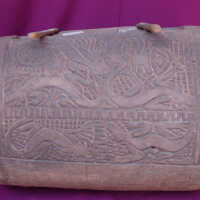 Slit drum and beaters - Image 3