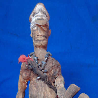 Figure of men's society member