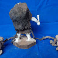 Figure of masquerade and attendants - Image 2