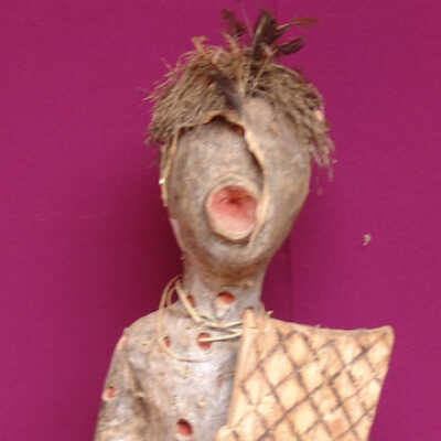 Sculpture of masquerade