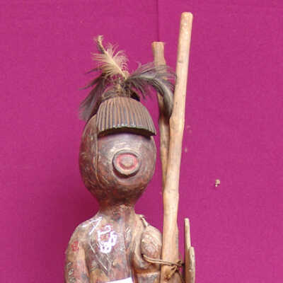 Figure of a masquerade