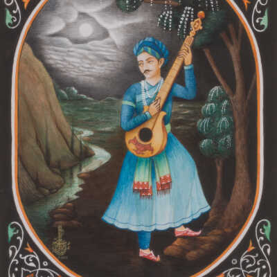 Untitled (Man with Sitar)