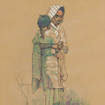 Untitled (Woman & Child)