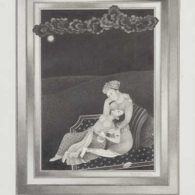 Untitled (Couple Embracing)