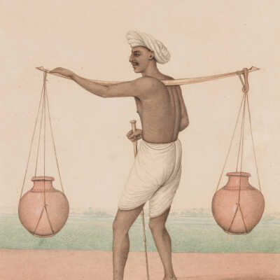 Company School Illustration: Water carrier