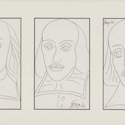Untitled (Portraits of Shakespeare)