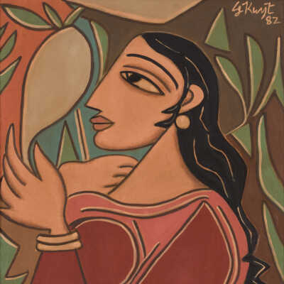 Woman with Mirror