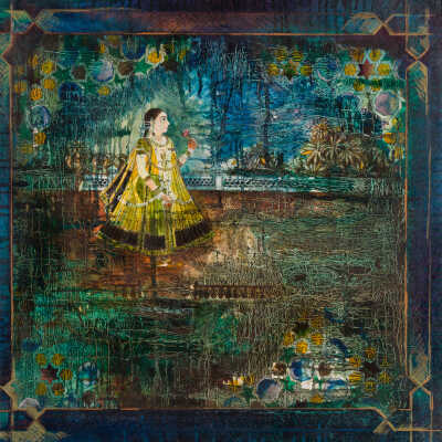 Noor Jehan in Garden