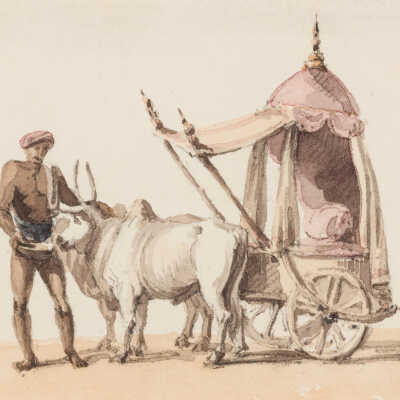 Untitled (Covered Royal Cart)