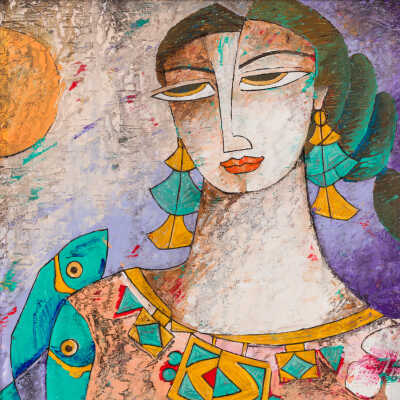 Woman & Fish