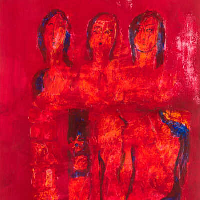 Untitled (Women - Red)