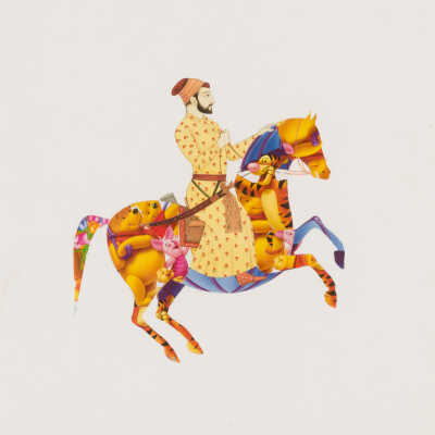 Untitled (Shah Alam II on horseback)